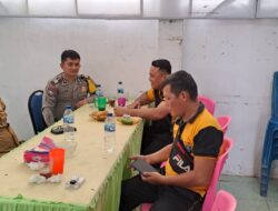 Bhabinkantibmas Polres Sergai Sambangi dan Monitoring Harkamtibmas.
