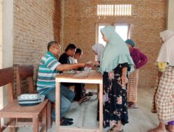 Pemdes Simangambat TB Salurkan BLT Kepada 57 KPM