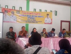 PMD Kabupaten Asahan Sosialisasi Pilkades Antar Waktu Berjalan Lancar