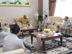 Syah Afandin Terima Audiensi Kepala BPN Langkat.