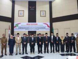 DPRD – Pemkab Tapsel Setujui Ranperda P-APBD 2023 dan 5 Non APBD