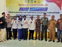 Sukseskan Pemilu 2024, Pemkab Simalungun Bersama Forkopimda Gelar Rakor