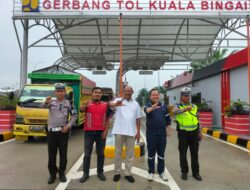 Gerbang Tol Kwala Bingai Stabat Resmi Dibuka Plt.Bupati Langkat