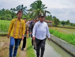 Masyarakat Mengeluhkan Irigasi di Huta Bayuraja, Bupati Simalungun Respon Turun ke Titik Irigasi