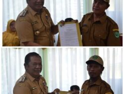 Irsan Efendi Kukuhkan 56 Kepling Padangsidimpuan Utara