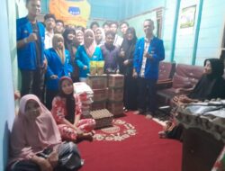 PMII Madina Galang Dana Bantu Korban Kebakaran