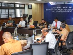 Walikota P. Siantar Hadiri Acara High Level Meeting TPID 
