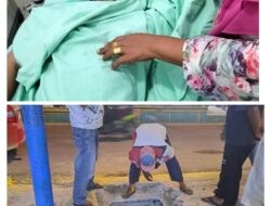 Bocah Terperosok ke Lubang Bekas  Galian di Pasar Lama Panyabungan