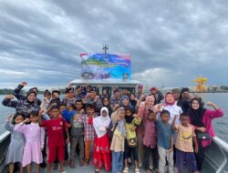 Edukasi Kelautan dan Kebangsaan Kepada Anak-anak Pesisir Lhokseumawe