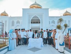 Mesjid Agung Al Abror Kota P.Sidimpuan Diresmikan