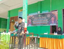 Kakan Kemenag Kota P.Sidimpuan Ajak Siswa MTsN 1 Teladani Akhlak Nabi Muhammad SAW