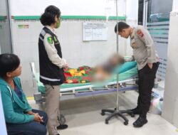 Kapolres Simalungun Bawa Korban Penganiyaan Ke Rumah Sakit