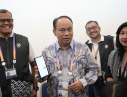 Menkominfo Apresiasi Kualitas Jaringan Telekomunikasi TelkomGroup di Media Center KTT AIS 2023 Forum