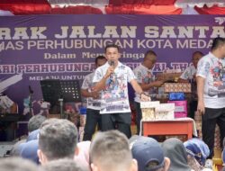 Peringati Harhubnas 2023, Seribuan Peserta Ikut Jalan Santai Bersama Keluarga Dishub