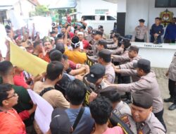 Polres Batu Bara Gelar Simulasi Sispam Pemilu 2024