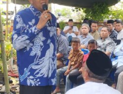 Plt Bupati Langkat Bertakjiah Dirumah Almarhum Ade Audia Helmi