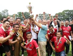 Pertandingan Final Sepak Bola Pemko Medan  Menang Lawan Pemko Lhokseumawe 6-1
