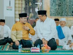 Bobby dan Kahiyang Ayu Hadiri Peringatan Maulid Nabi di Masjid Raya Al Mashun Medan