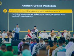 Bobby Nasution Bersama Wapres Hadiri Ikrar Merajut Keberagaman Nusantara