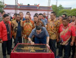 Menkumham RI Hadiri Penambahan Pembangunan Vihara Tertua di-Serdang Bedagai