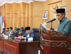 9 Fraksi DPRD Batu Bara Sampaikan Pandangan Nota R.APBD 2024