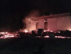 Dua Rumah Musnah Terbakar Di Bahorok 