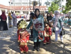 Anak-anak Sangat Bersemangat Sambut  Bunda PAUD Madina