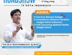 Selamatkan Generasi, Prof.Ridha Dharmajaya Akan Roadshow 15 Kota Di Indonesia