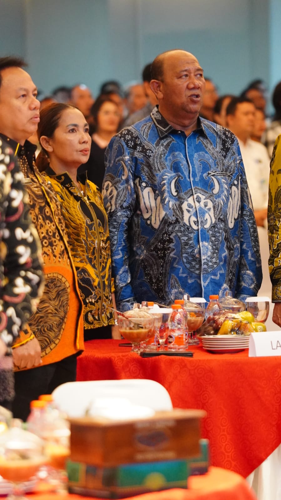 Teks Foto/Beritasore/ist   Plt Bupati Langkat H. Syah Afandin, SH menghadiri Rakor di Aula Raja Inal Siregar Lt.II, Kamis (26/10/2023). 