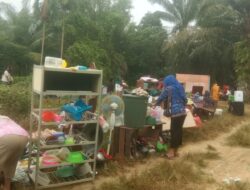 Mess Milik PT RGM Yang Ditempati Guru Musnah Terbakar