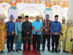 Syah Afandin Diacara Nikah Massal Matamal Langkat: Ini Bentuk Kepedulian kepada Sesama