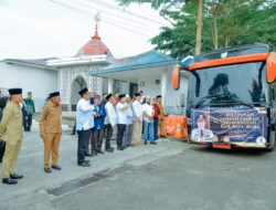 Bupati Batubara Berangkatkan 27 Warga Berprestasi Umroh Ke Tanah Suci Mekkah
