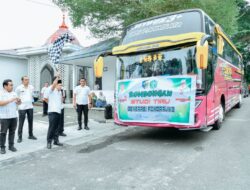 Bupati Batu Bara Berangkatkan Pokdarling Study Tiru Ke Medan