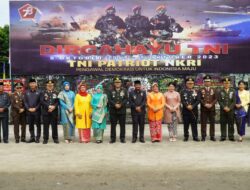 Kodim 0203 Langkat  Peringati HUT Ke 78 TNI 