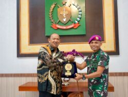 Danyonif 8 Marinir Harimau Putih Pamitan Dengan Plt Bupati Langkat 