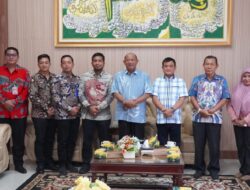 Syah Afandin Terima Kunjungan Ka. Rutan Dan Ka. Lapas Langkat