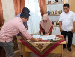 Wali Kota – PMI Tandatangani Perjanjian Pinjam Pakai Lahan Pemko P. Siantar