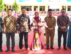 Pj. Walikota Sambut Kepulangan Putri Batik Cilik Inteligensia Asal Kota Padangsidimpuan