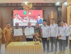 KPU – Pemko Padangsidimpuan Tandatangani NPHD Pilkada 2024