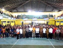 Turnamen Voli Antar Pelajar SMA/SMK  Dibuka Plt Bupati Langkat 