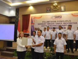 Khairul Arif Nasution Dilantik Jadi Ketua SMSI Padangsidempuan