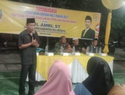 Zul Amri,ST: Jadikan Anak Kita Sebagai Sahabat Agar Terjalin Hubungan Yang Harmonis