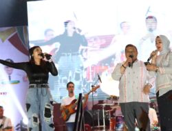 Ribuan Orang Padati Malam Penutupan Pameran Pembangunan HUT Ke-73 Tapsel