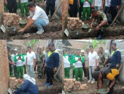 Camat Sunggal Letakkan Batu Pertama Pembangunan Bedah Rumah