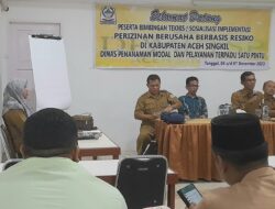 DPMPTSP Aceh Singkil Identifikasi Pelaku Usaha Upaya Kendalikan Inflasi
