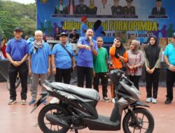 Syah Afandin Jalan Santai Bersama Forkopimda Dan Masyarakat Langkat