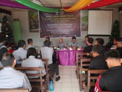 Rutan Tarutung Rapat Evaluasi Kinerja Tahun 2023 dan Susun Rencana Kerja Tahun 2024