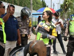 Kapolres Cek Dan Survei Jalur Alternatif Dalam Operasi Lilin Toba Di P.Siantar