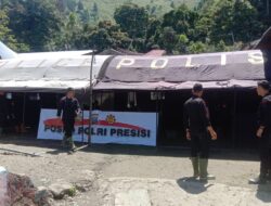 Polres Humbahas Dirikan Tujuh Posko Untuk Dukung Pencarian Korban Longsor