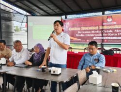 Coffee Morning dan Silaturahmi KPU Siantar Bersama Media Sukseskan Pemilu 2024